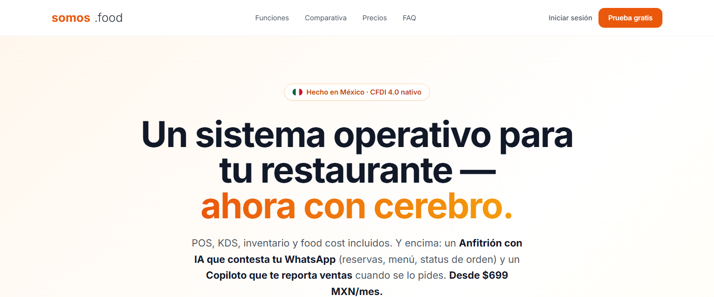 Vista de Somos Food