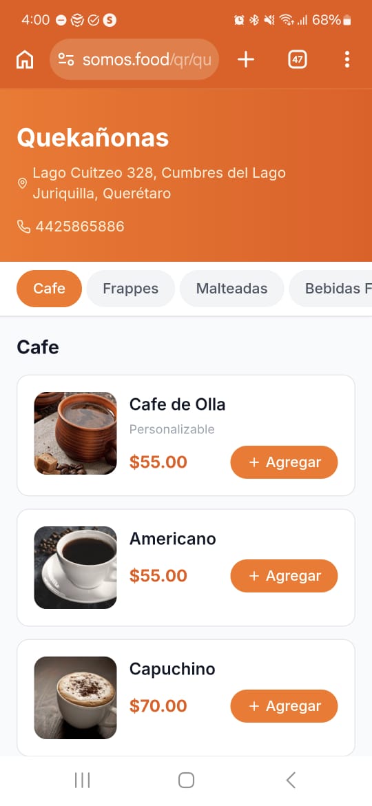 Somos Food — Carta QR